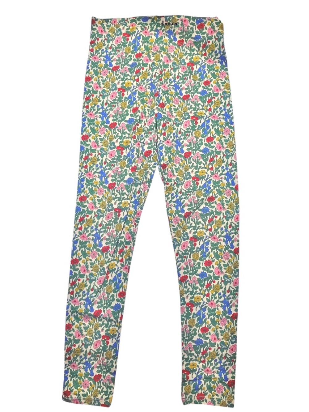 Mini Boden floral leggings